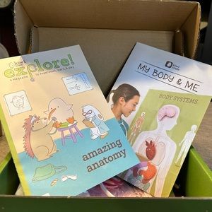 New Kiwi crate by KiwiCo DIY My Body and Me Activity Set